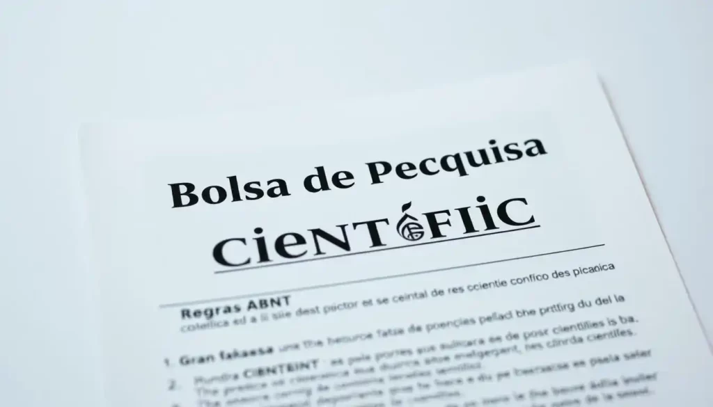 Etapas da iniciação científica