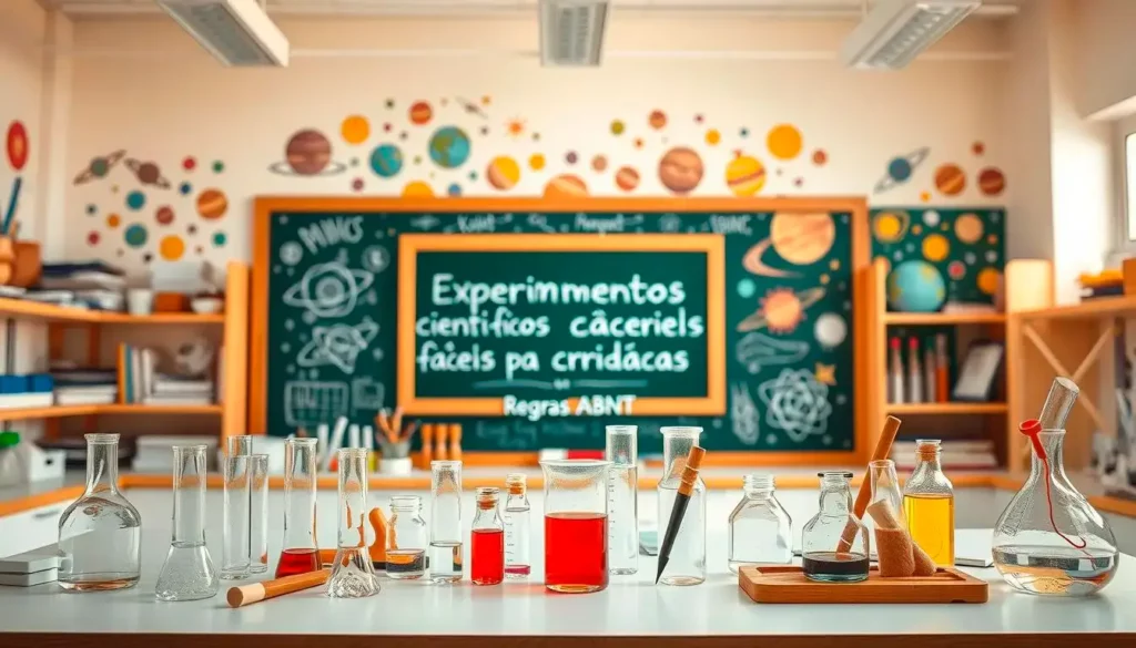Experimentos científicos fáceis de fazer