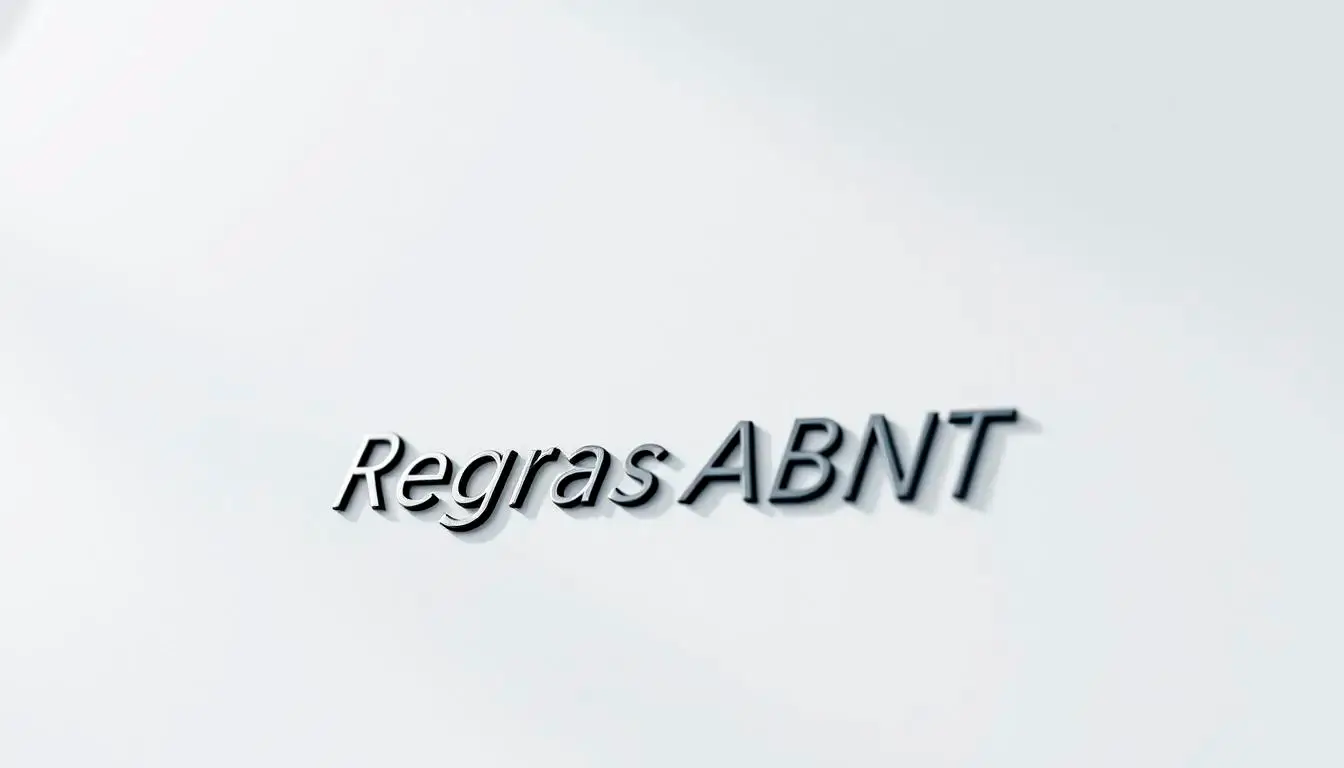 Logo na capa ABNT