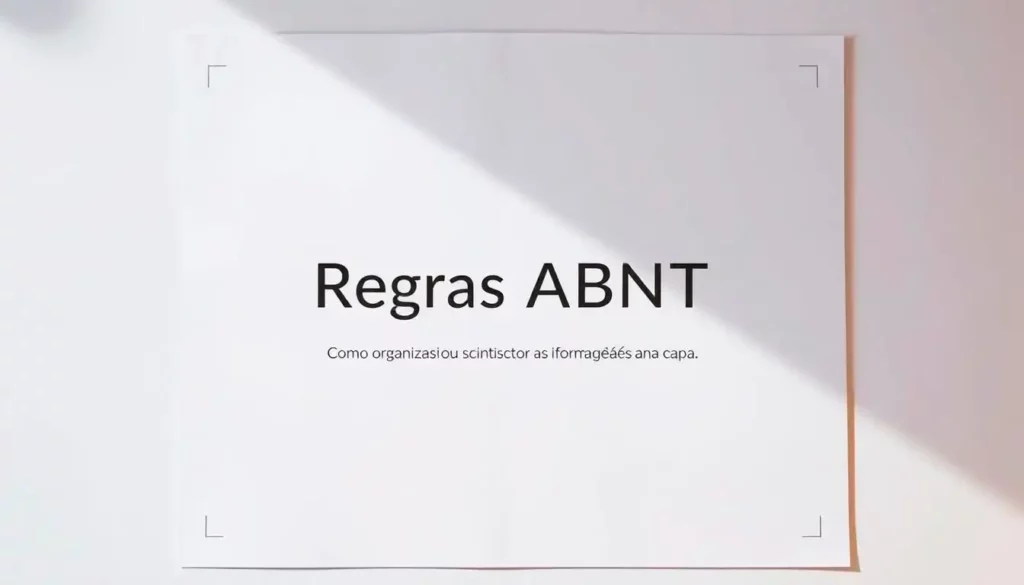 Normas ABNT Capa