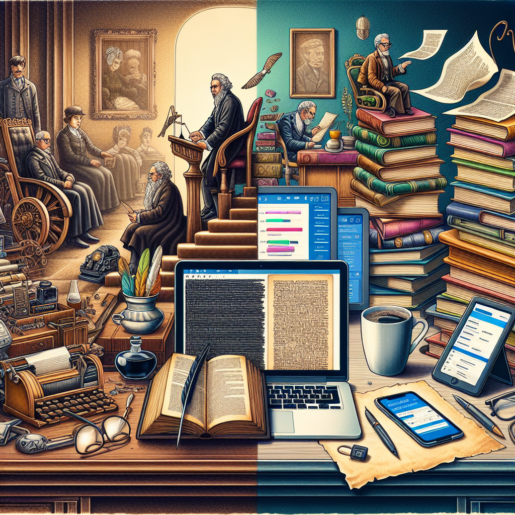 A Evolução da Linguagem Acadêmica: Do Papel à Era Digital