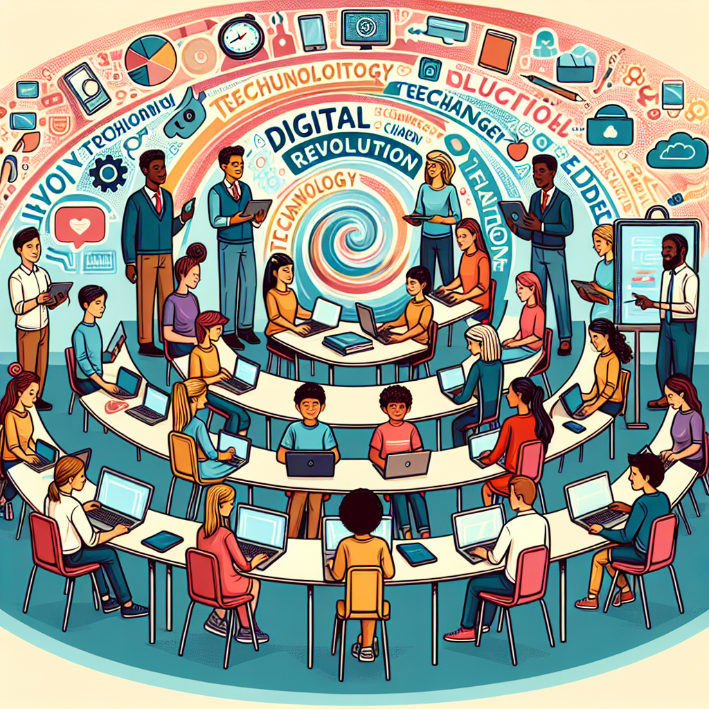 A Revolução Digital nas Escolas: Como a Tecnologia Está Mudando o Ensino