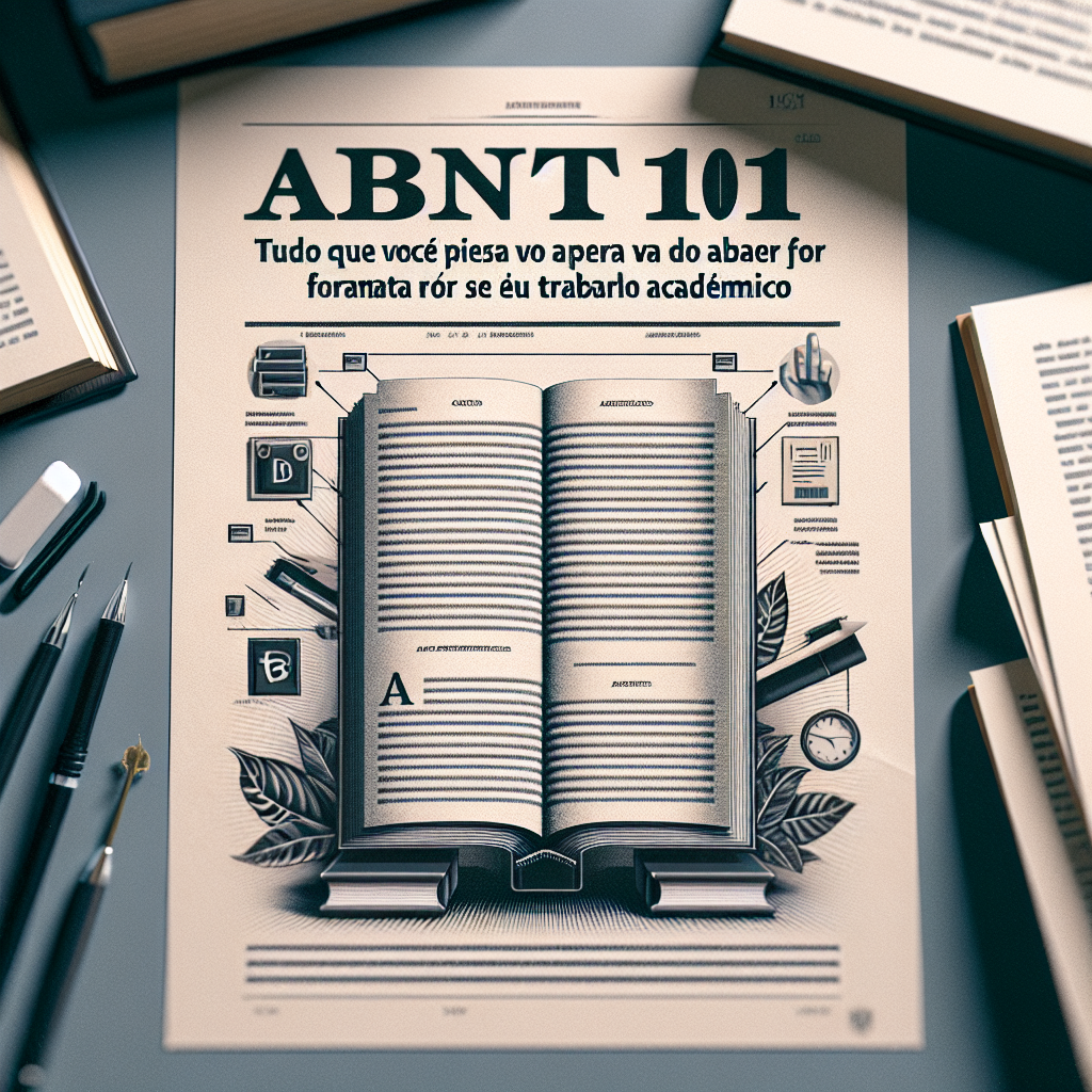 ABNT 101: Tudo o que Você Precisa Saber para Formatar Seu Trabalho Acadêmico
