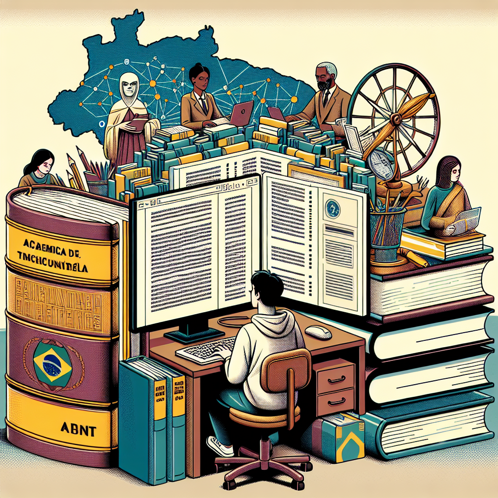 Como as normas abnt padronizam a escrita acadêmica e técnica no Brasil