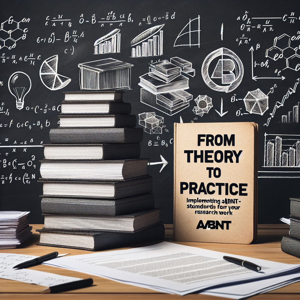Da teoria à prática: implementando as normas abnt em seus trabalhos de pesquisa