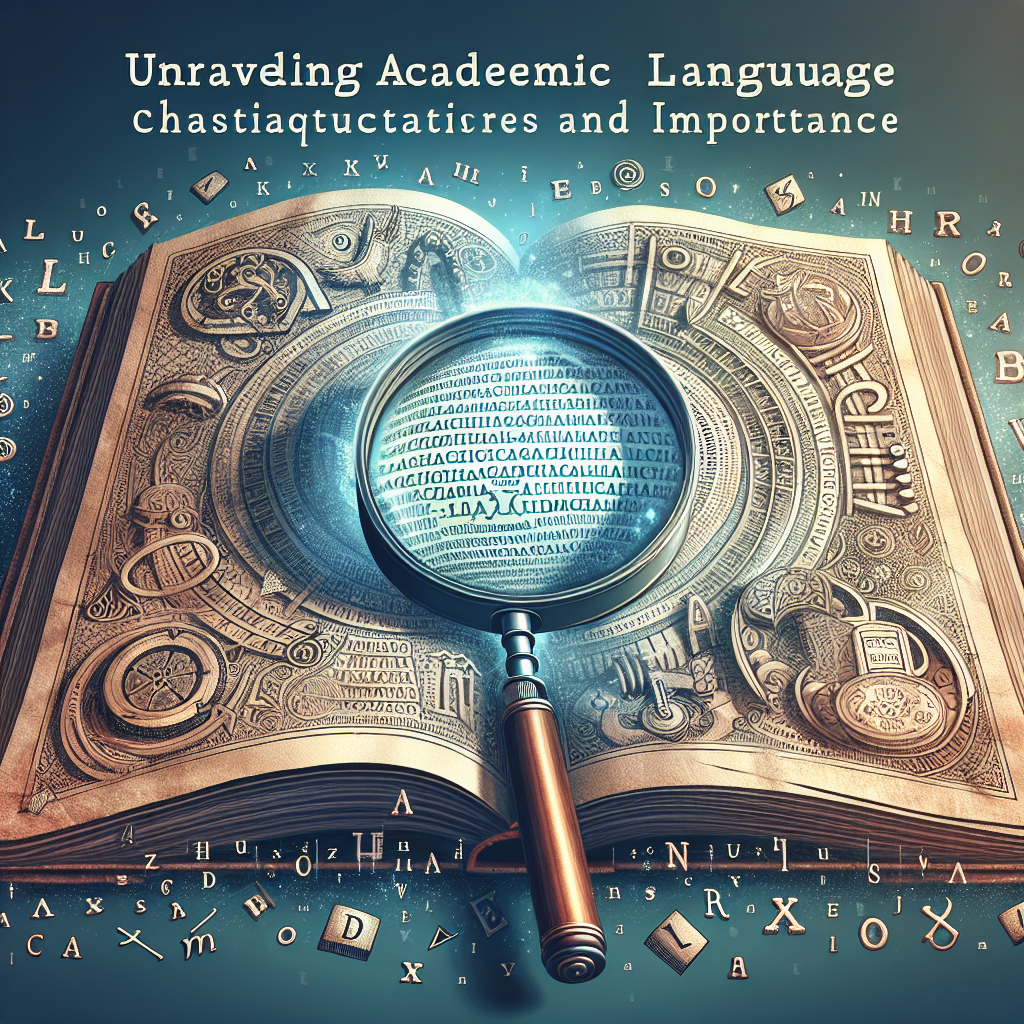 Desvendando a Linguagem Acadêmica: Características e Importância