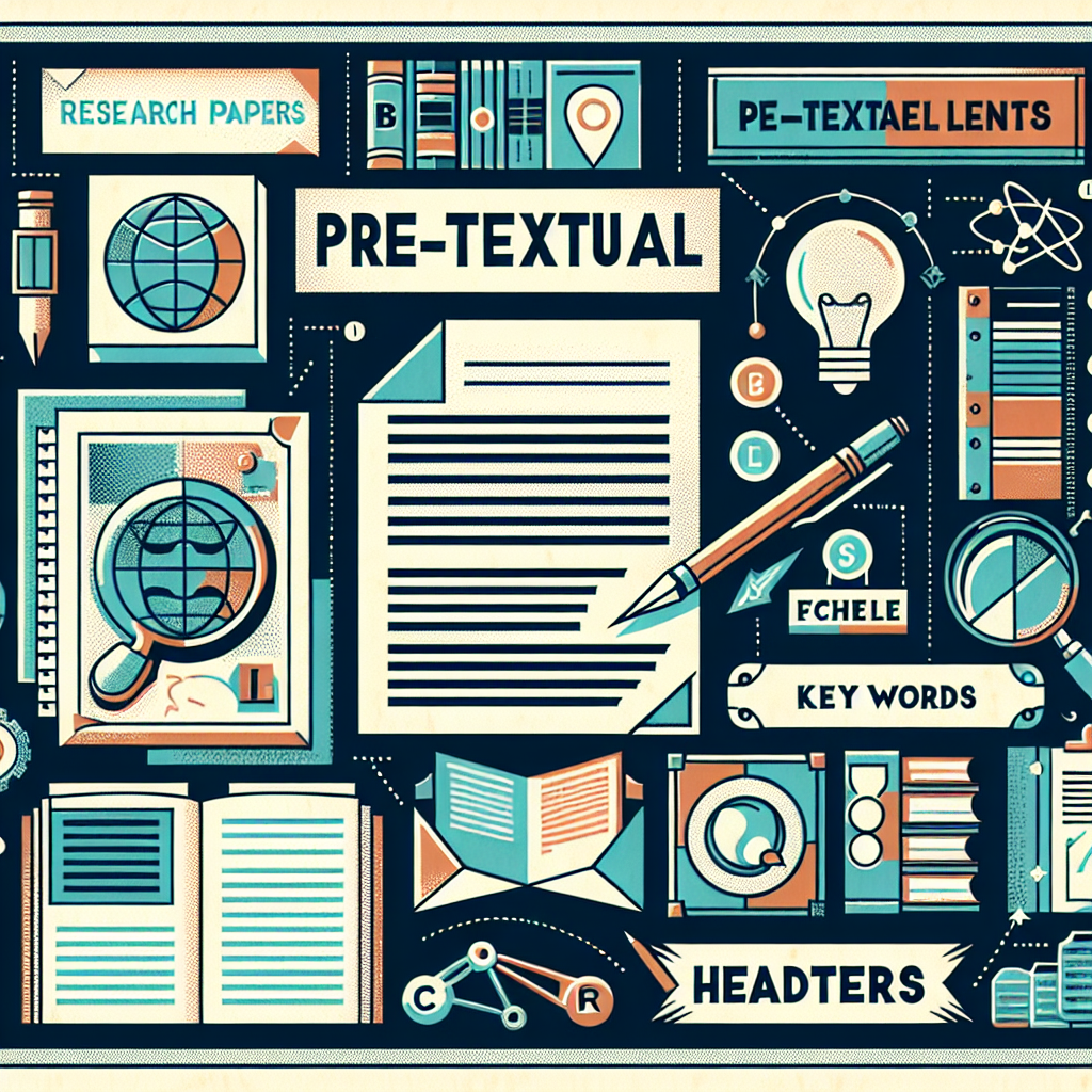 Desvendando os Elementos Pré-Textuais: O Que São e Sua Importância no TCC