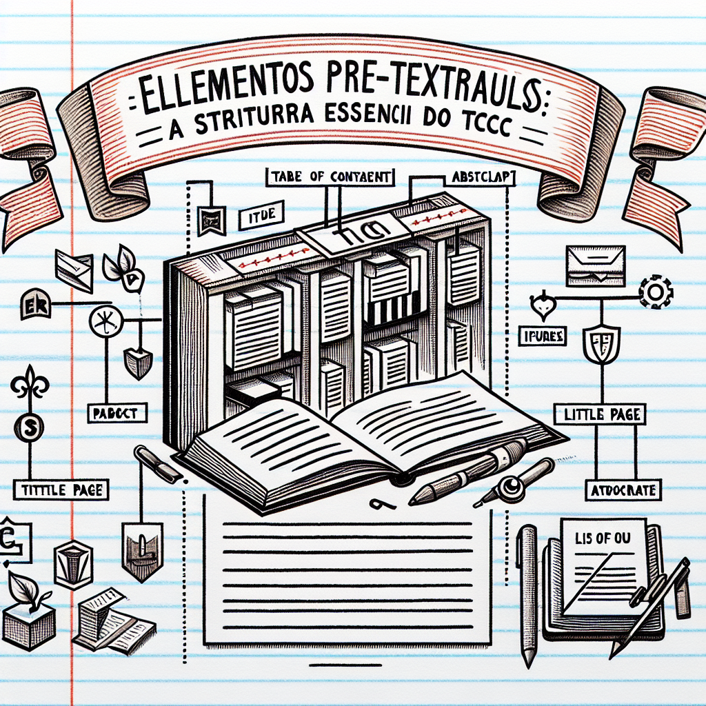 Elementos Pré-Textuais: A Estrutura Essencial do seu TCC
