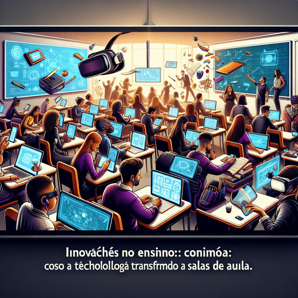 Inovações no Ensino: Como a Tecnologia Está Transformando as Salas de Aula