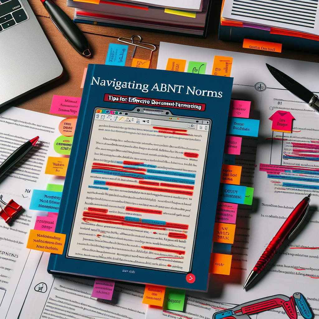 Navegando normas abnt: dicas para formatação eficaz de documentos