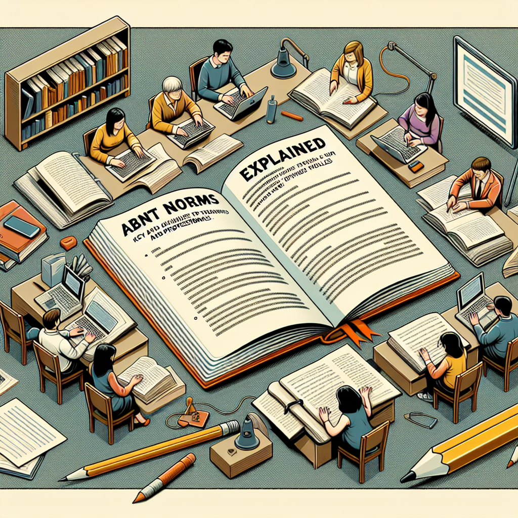 Normas Abnt explicou: diretrizes -chave para estudantes e profissionais