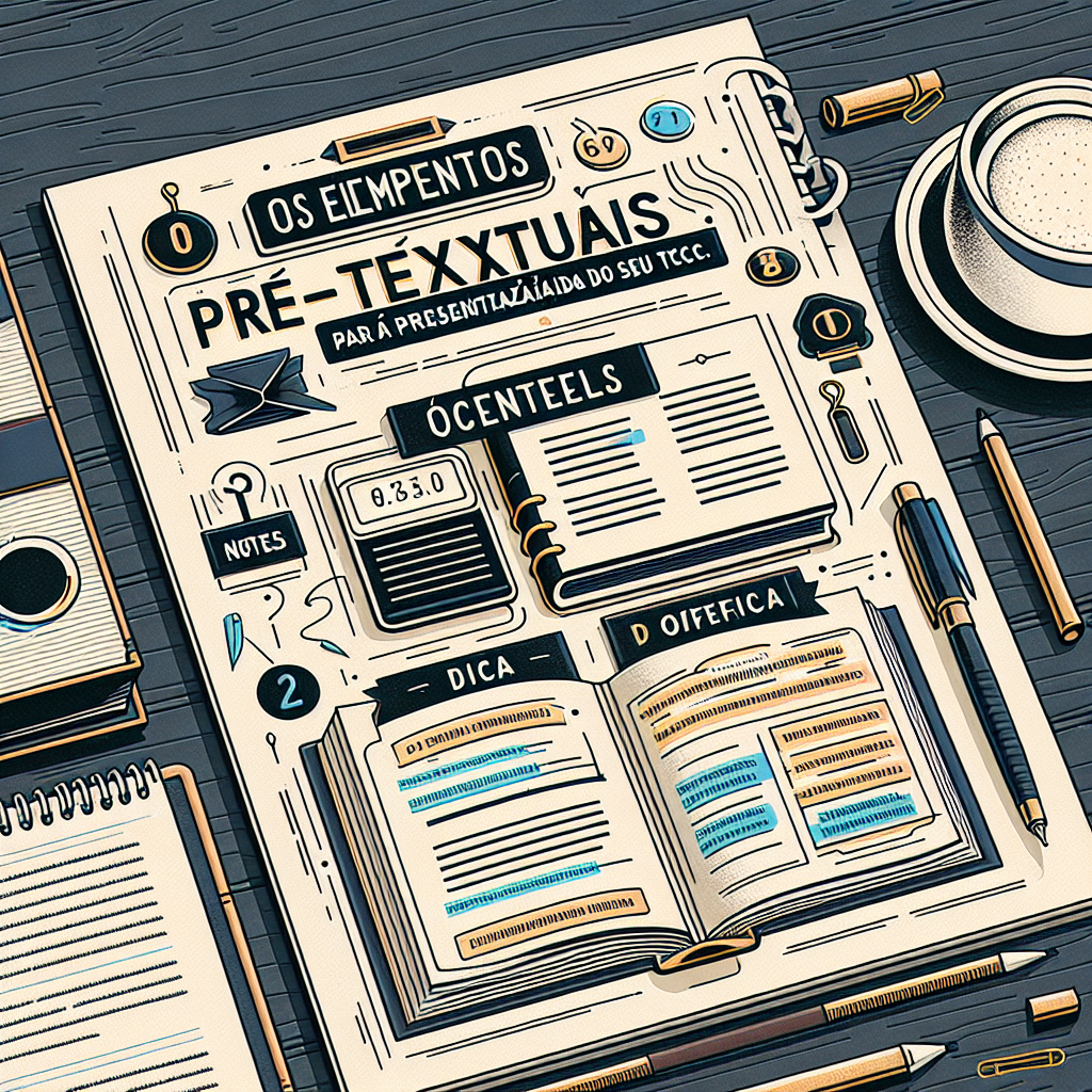 Os Elementos Pré-Textuais: Dicas para uma Apresentação Impecável do Seu TCC