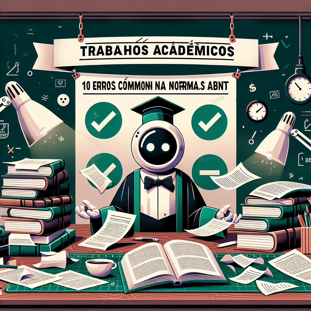Trabalhos Acadêmicos: 10 Erros Comuns nas Normas ABNT