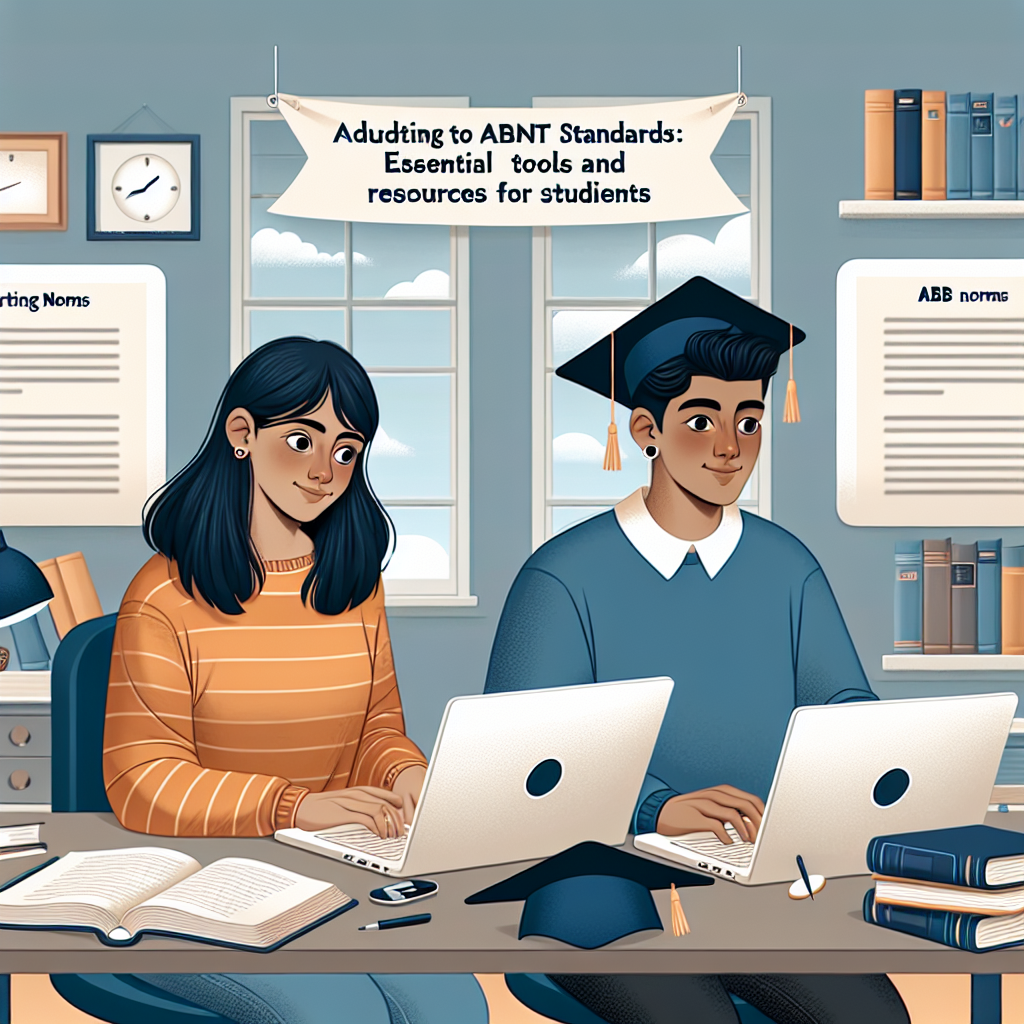 Adaptando -se a Normas ABNT: Ferramentas e recursos essenciais para os alunos