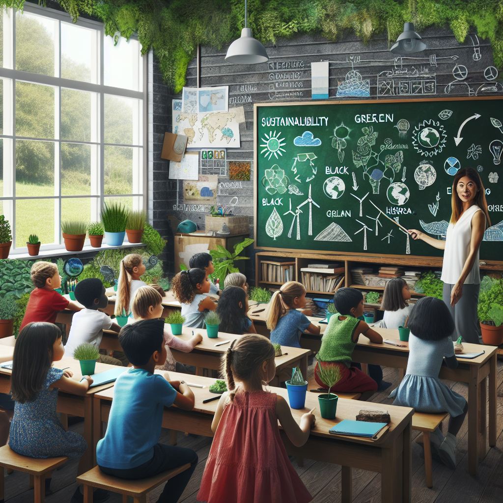 Educação e Sustentabilidade: Preparando a Próxima Geração para o Mundo Verde