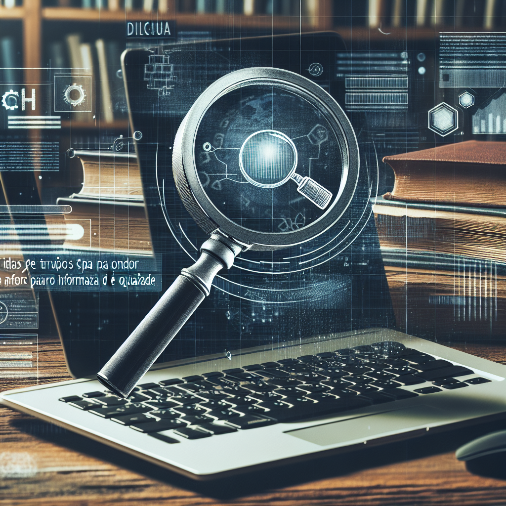 Explorando Ferramentas de Pesquisa: Dicas e Trucos para Encontrar Informação de Qualidade