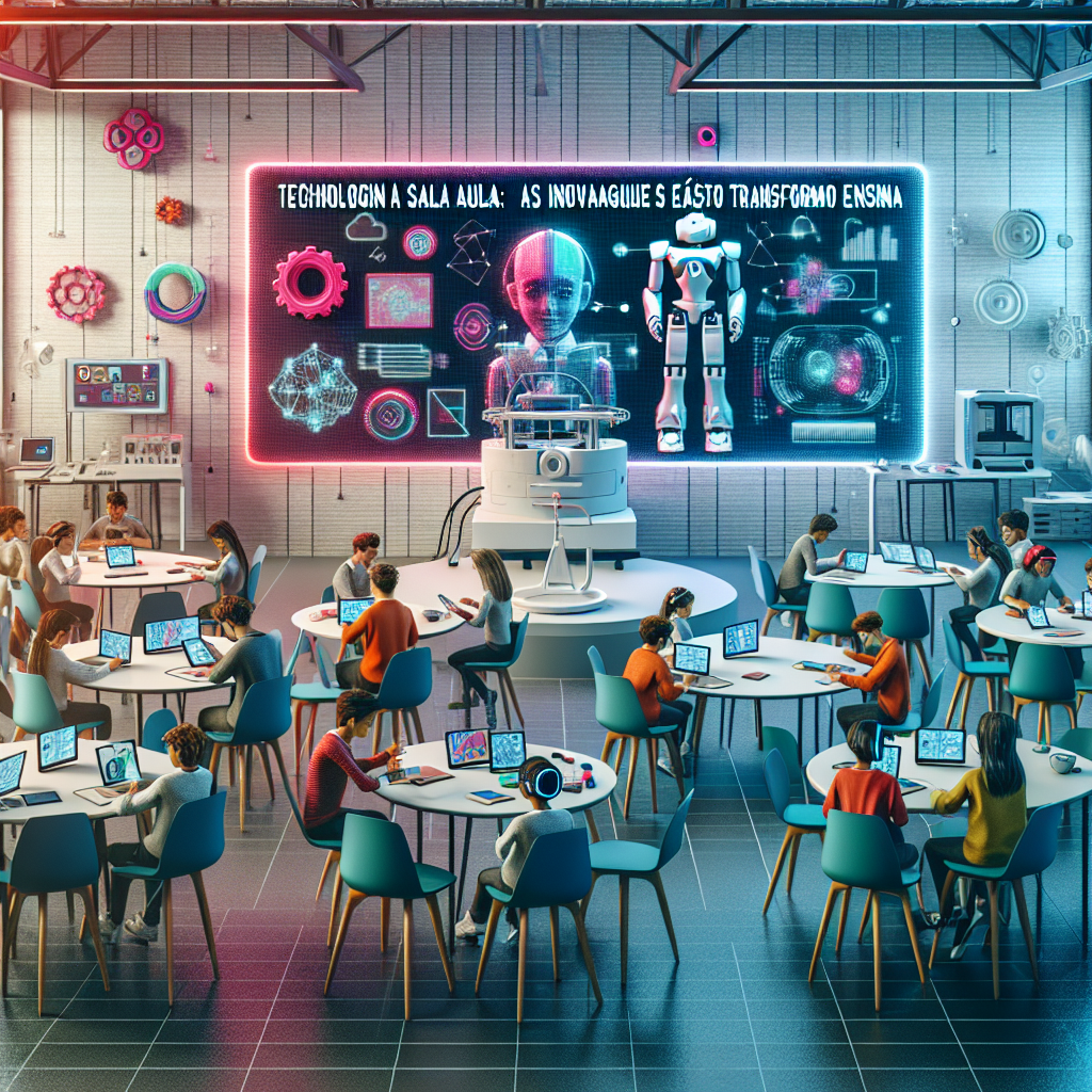 Tecnologia na Sala de Aula: As Inovações que Estão Transformando o Ensino